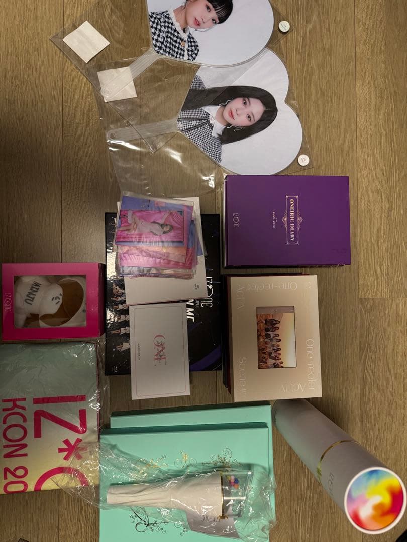 IZ*ONE グッズセット アルバム ペンライト　ぬいぐるみ