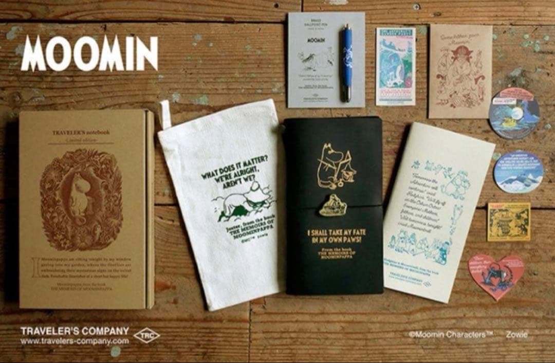 トラベラーズノート 限定セット MOOMIN パパの思い出