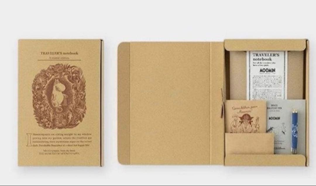 トラベラーズノート 限定セット MOOMIN パパの思い出