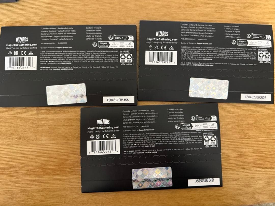 MTG Foil スポンジボブ スクエアパンツバンドル Secret Liar