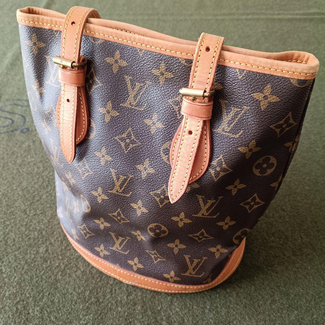 LOUIS VUITTON ルイヴィトン モノグラム バケットPM トートバッグ