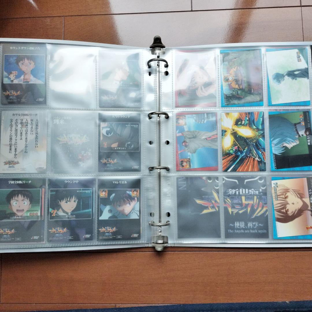 【希少】新世紀エヴァンゲリオンCR最後のシ者 カードダスマスターズ 80枚位