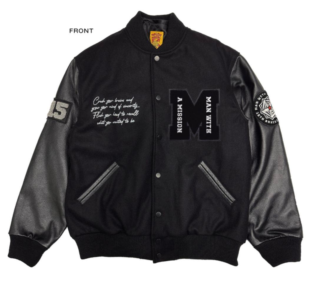 【新品・XLサイズ】マンウィズ 15周年記念限定スタジアムジャンパー