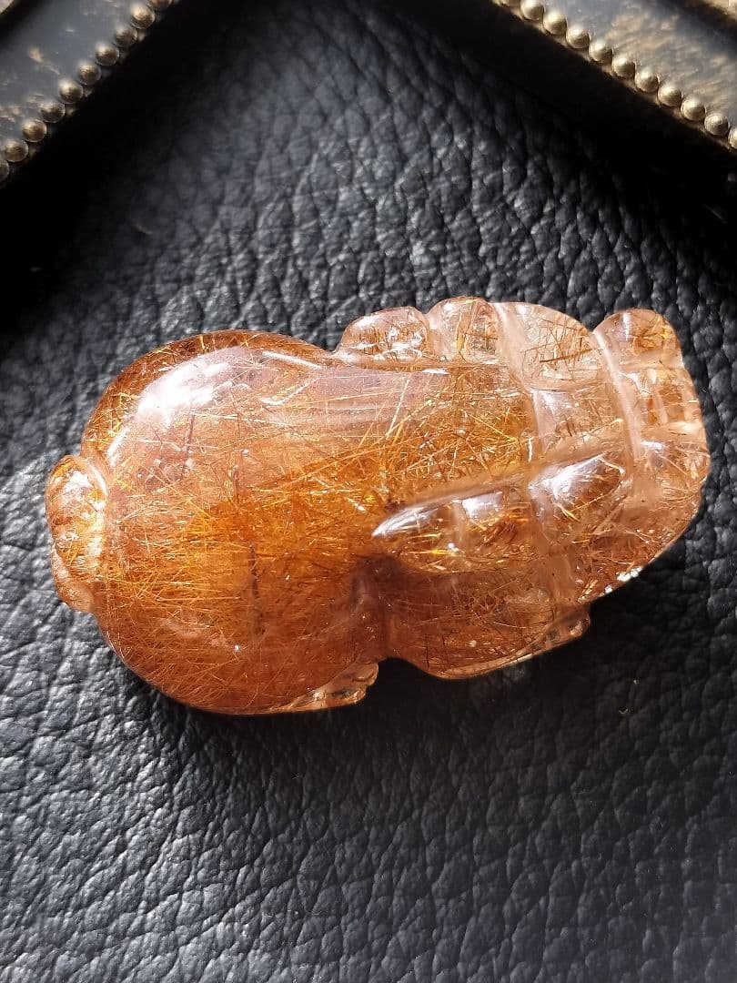 【金運財運御守】ブロンズルチル　貔貅　　４cm弱　ビッグサイズ