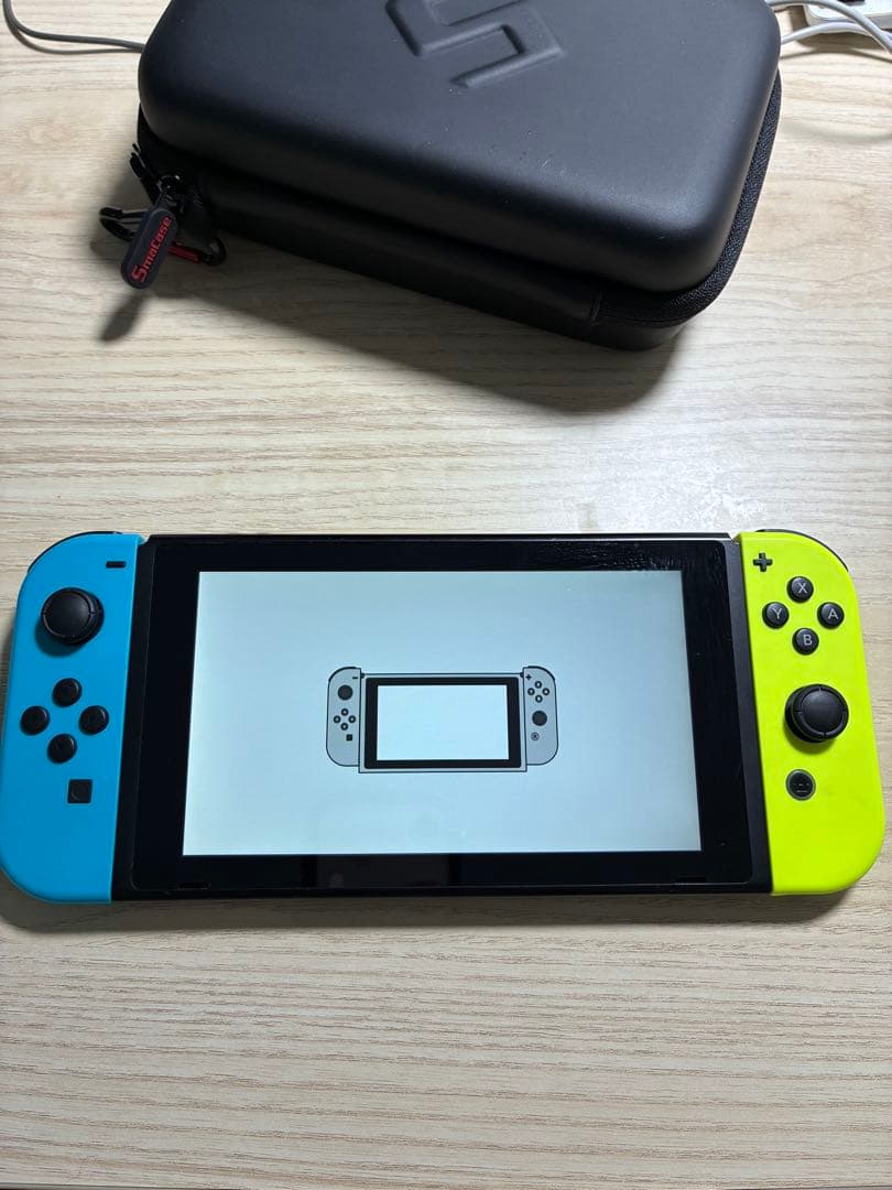 Nintendo Switch 青/黄 箱あり