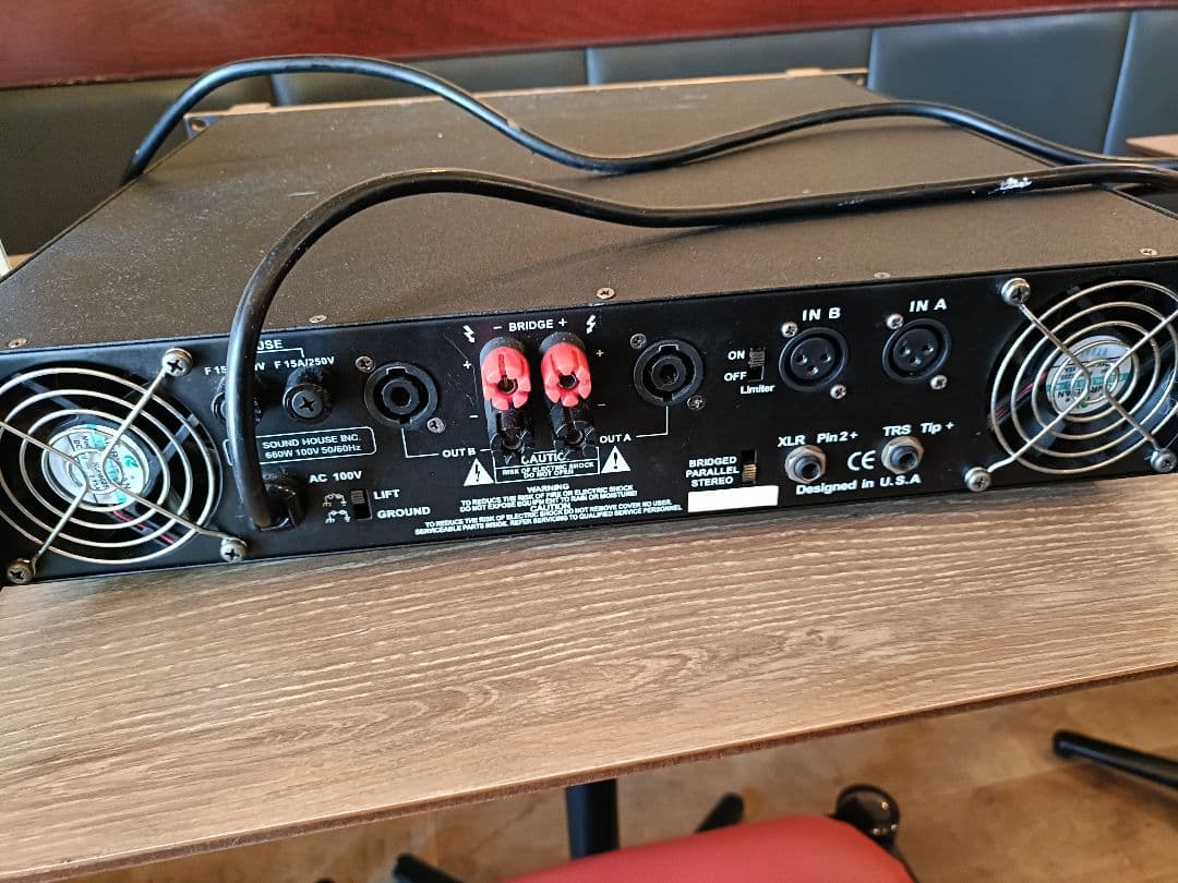 CP1400 ゴールド パワーアンプ　ClassicPro