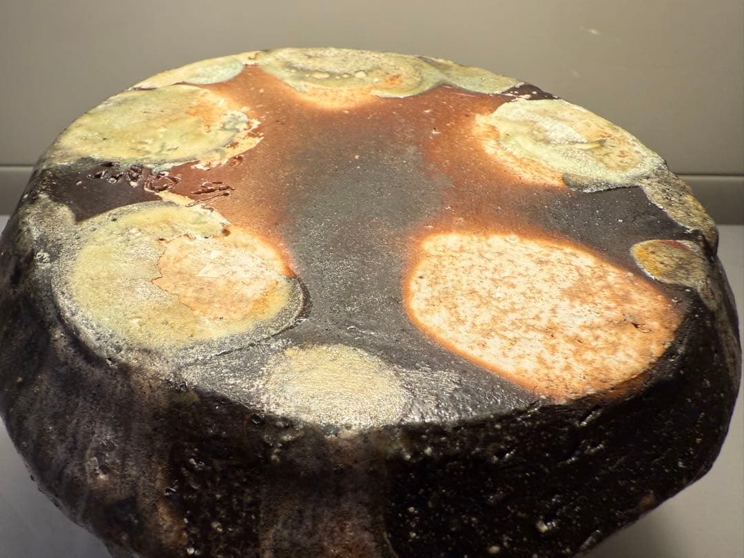 西山窯 坂本瀧山　薪窯焼成 焼締自然釉