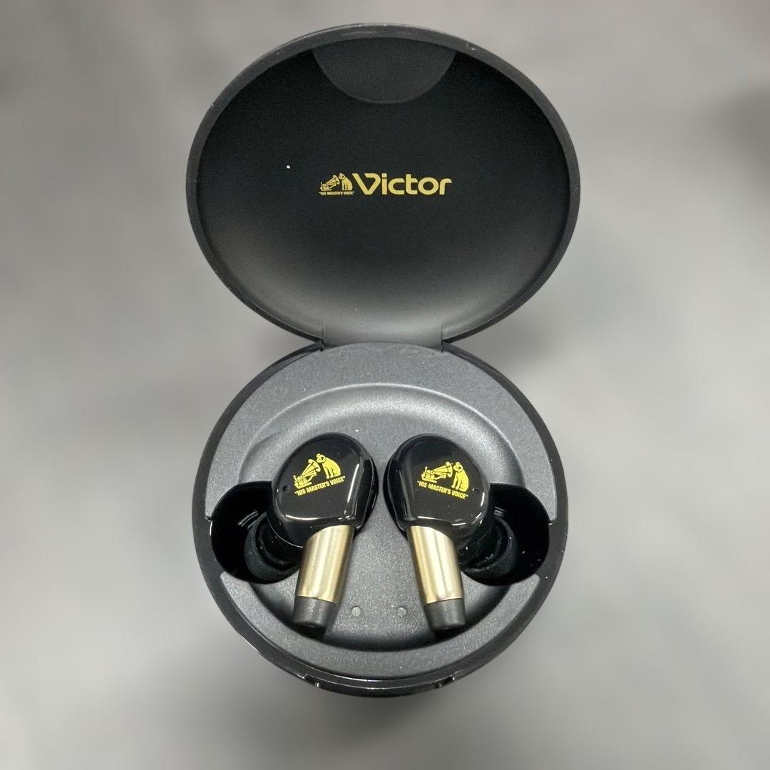 Victor WOOD master ワイヤレスイヤホン(ピアノブラック)