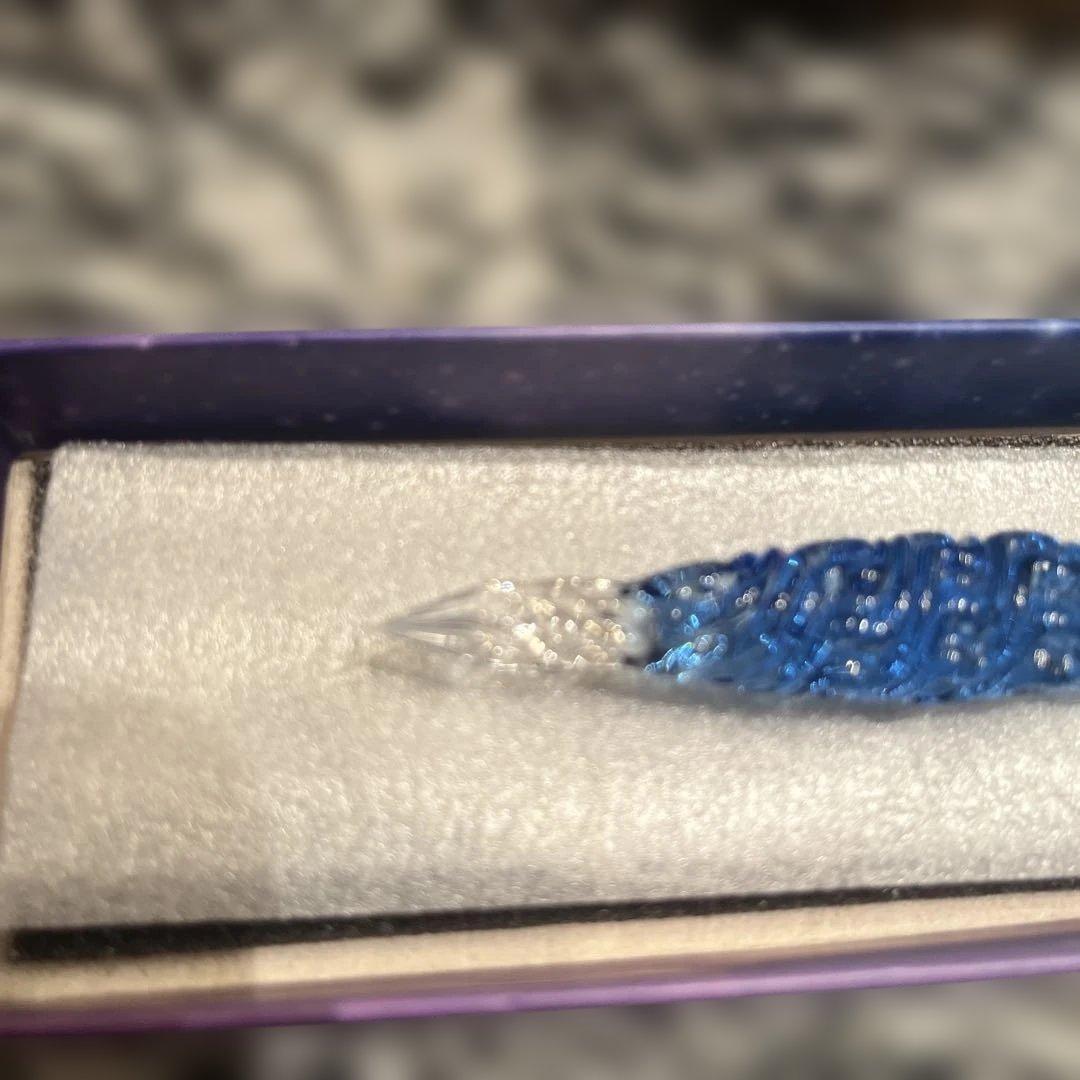 ほぼ新品　硬質ガラスペン　管清風　万年筆