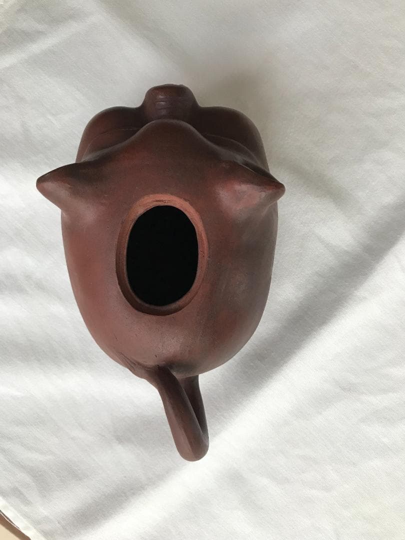 【お値下げ中】　豚型　急須　中国