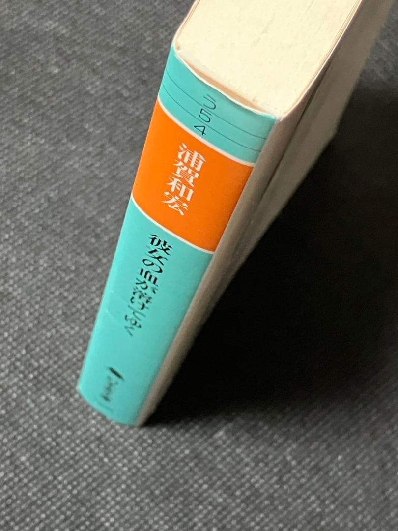 サイン本 浦賀和宏 彼女の血が溶けてゆく 初版 幻冬舎文庫