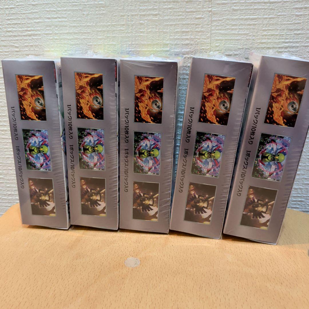 ポケモンカード　テラスタルフェスex 5BOX シュリンク付き　ポケセン産