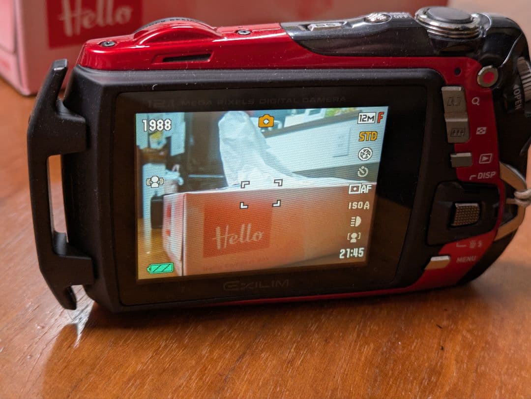 CASIO EXILIM 耐衝撃 EX-G1 赤色 コンデジ