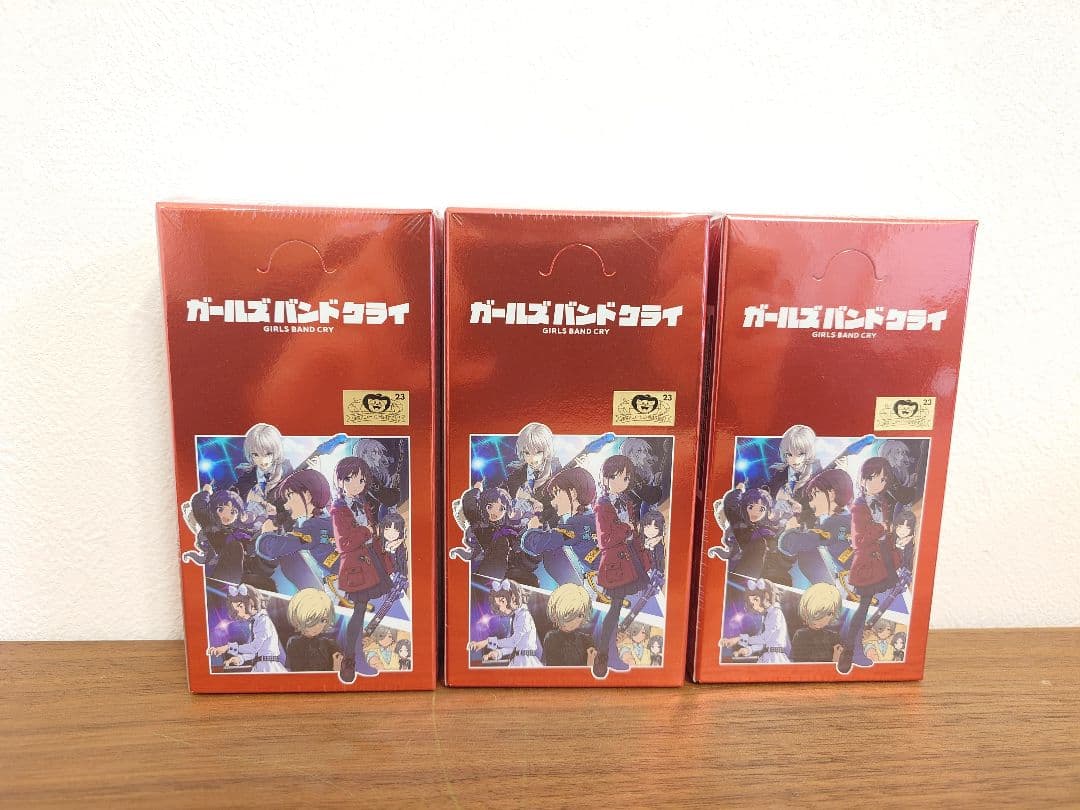 ヴァイスシュヴァルツ プレミアムブースター ガールズバンドクライ 未開封3BOX