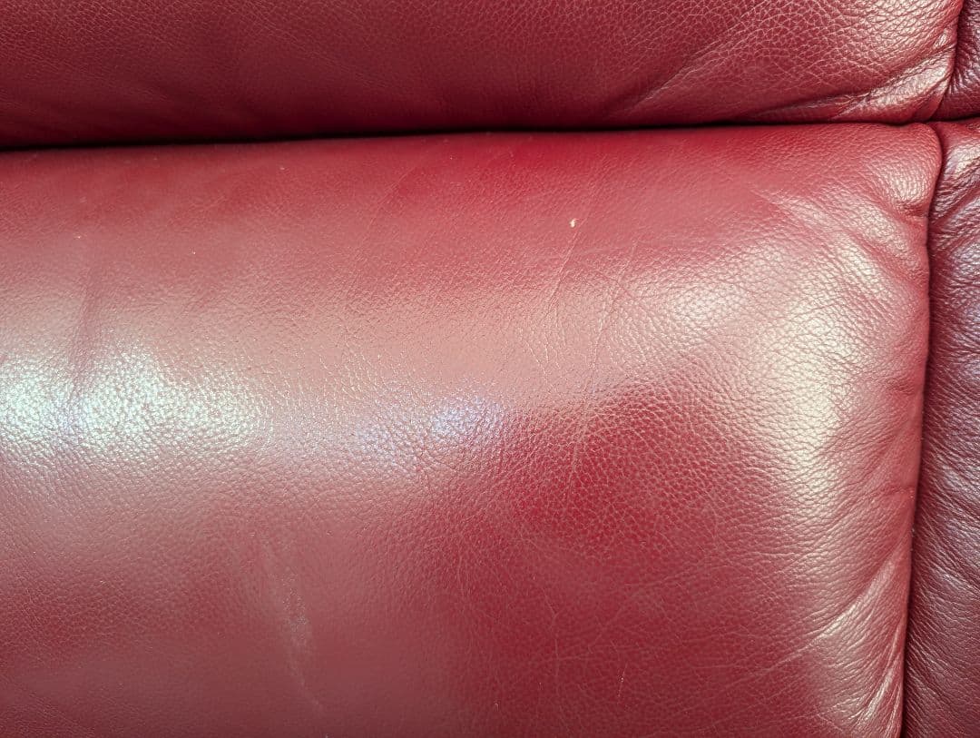 みちみち　ニトリ　ロゾ　ソファー　赤　レッド　中古　直接取引可（静岡県）