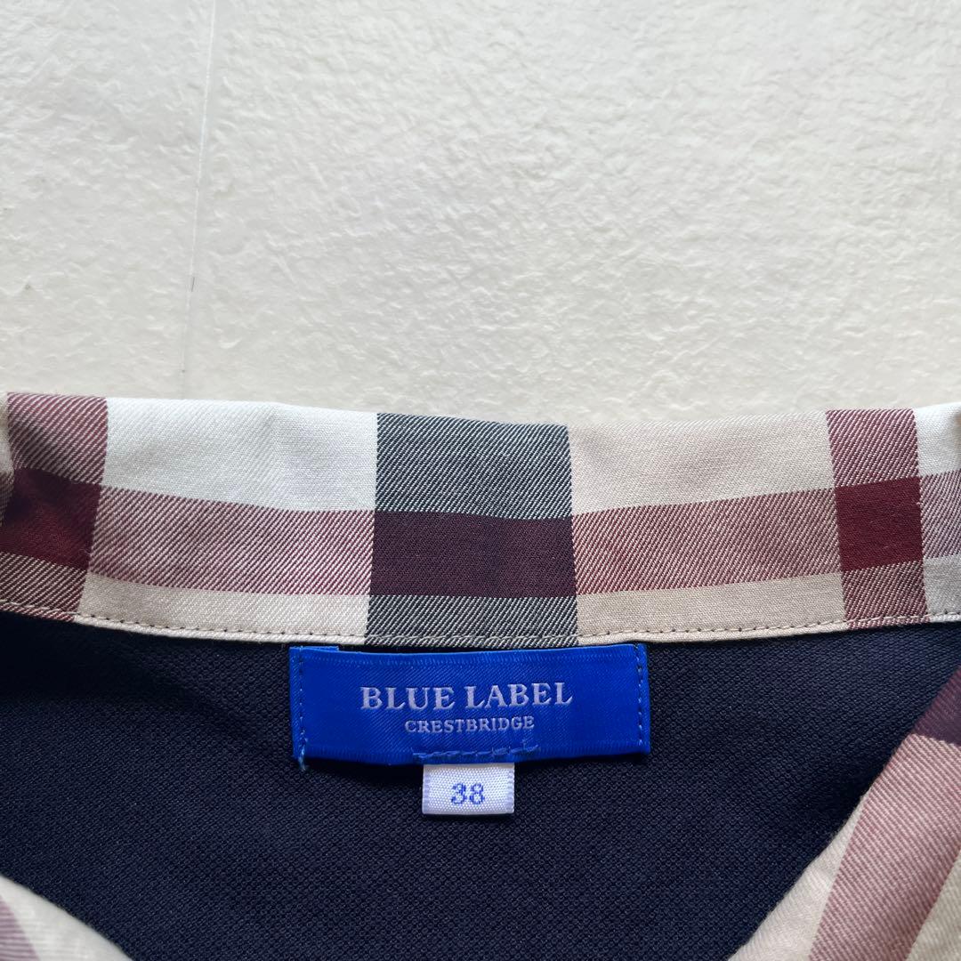 極美品　BLUE LABEL CRESTBRIDGE ハウスチェック　ポロシャツ