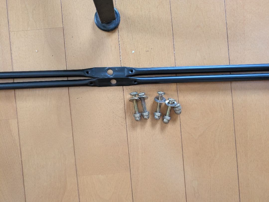 ブラック木製パソコンデスク