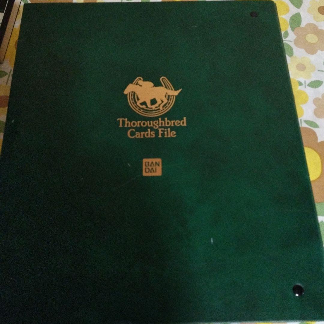 競馬カード　バンダイ　thoroughbredcardsFile