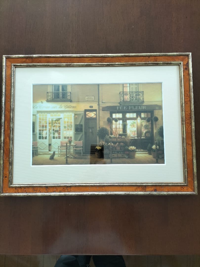 笹倉鉄平　ドゥ　マガザン　画集からの額装