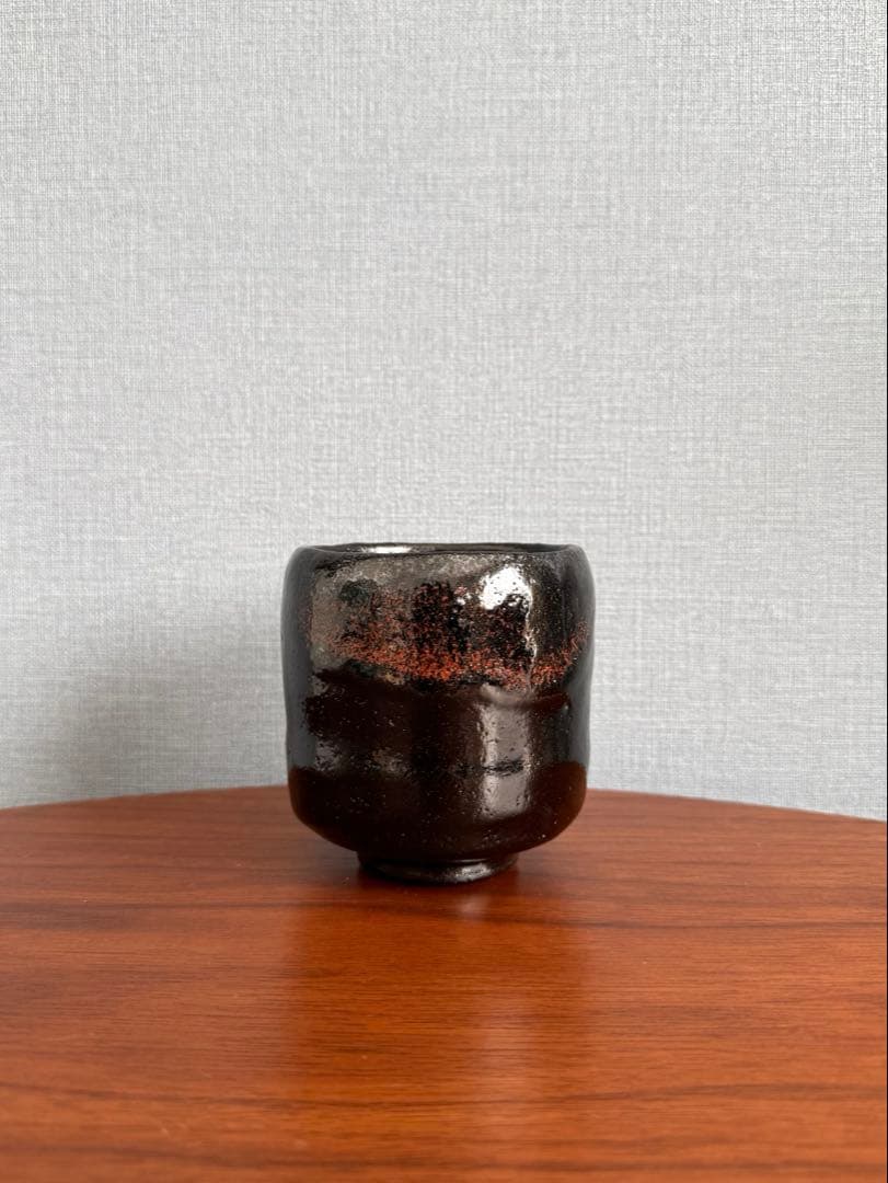 京焼　松楽茶碗　黒楽茶碗　骨董