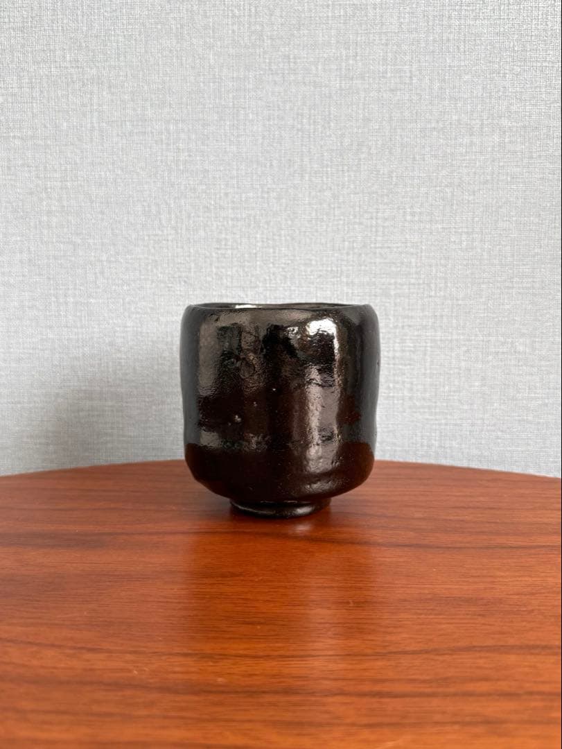 京焼　松楽茶碗　黒楽茶碗　骨董