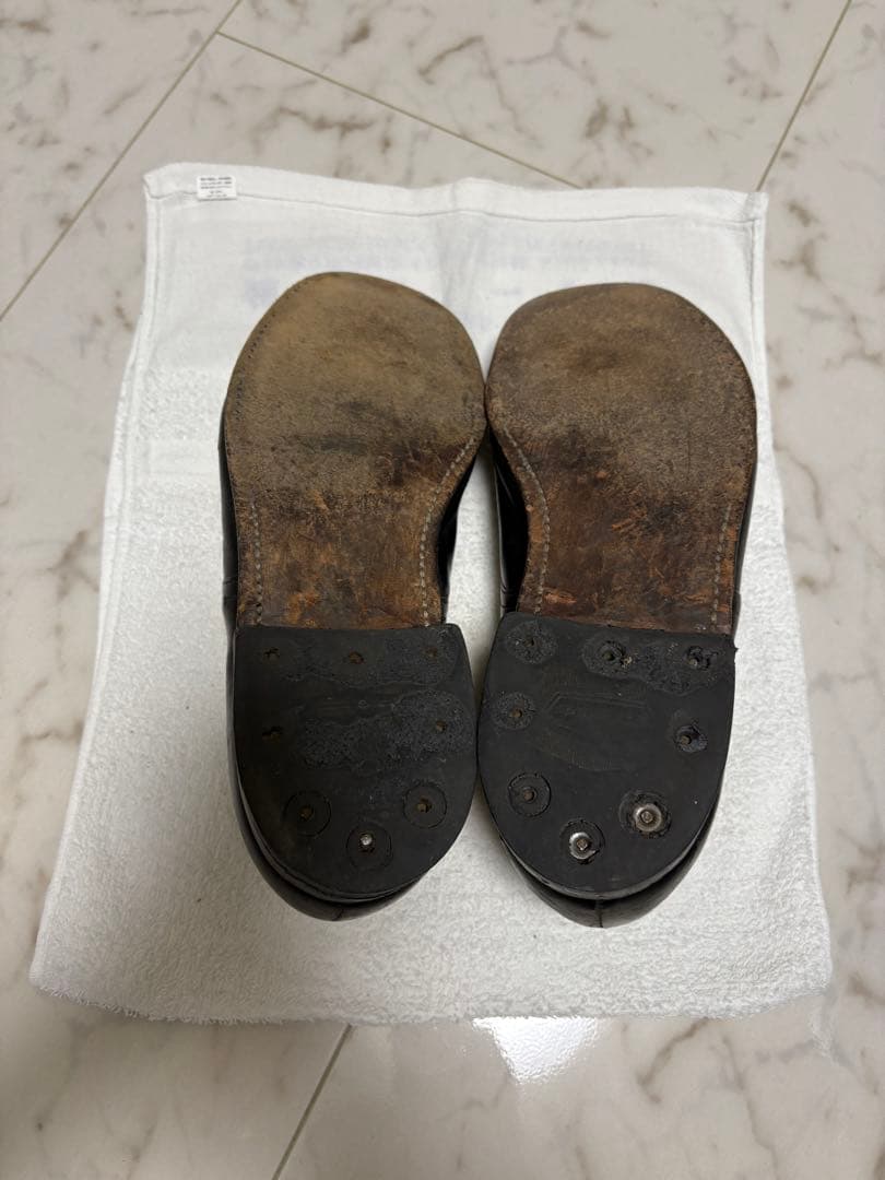 か*い様 1967年製 US NAVY サービスシューズ 8.5R 6アイレット