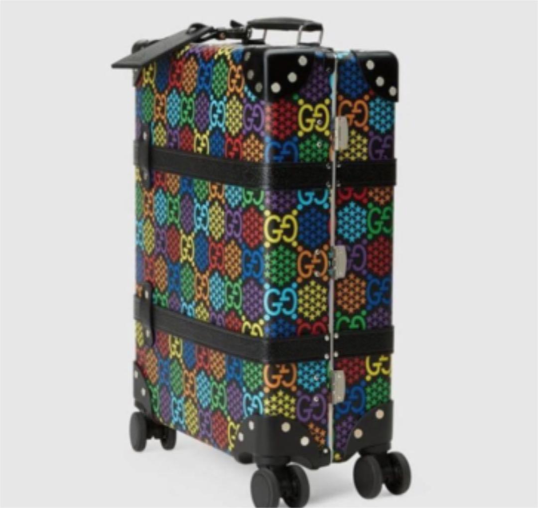 GUCCI×グローブトロッター 2020 サイケデリック キャリーバックミケーレ
