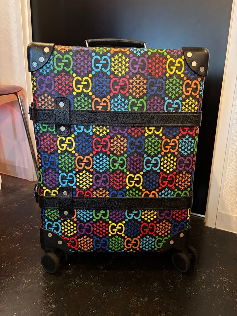 GUCCI×グローブトロッター 2020 サイケデリック キャリーバックミケーレ