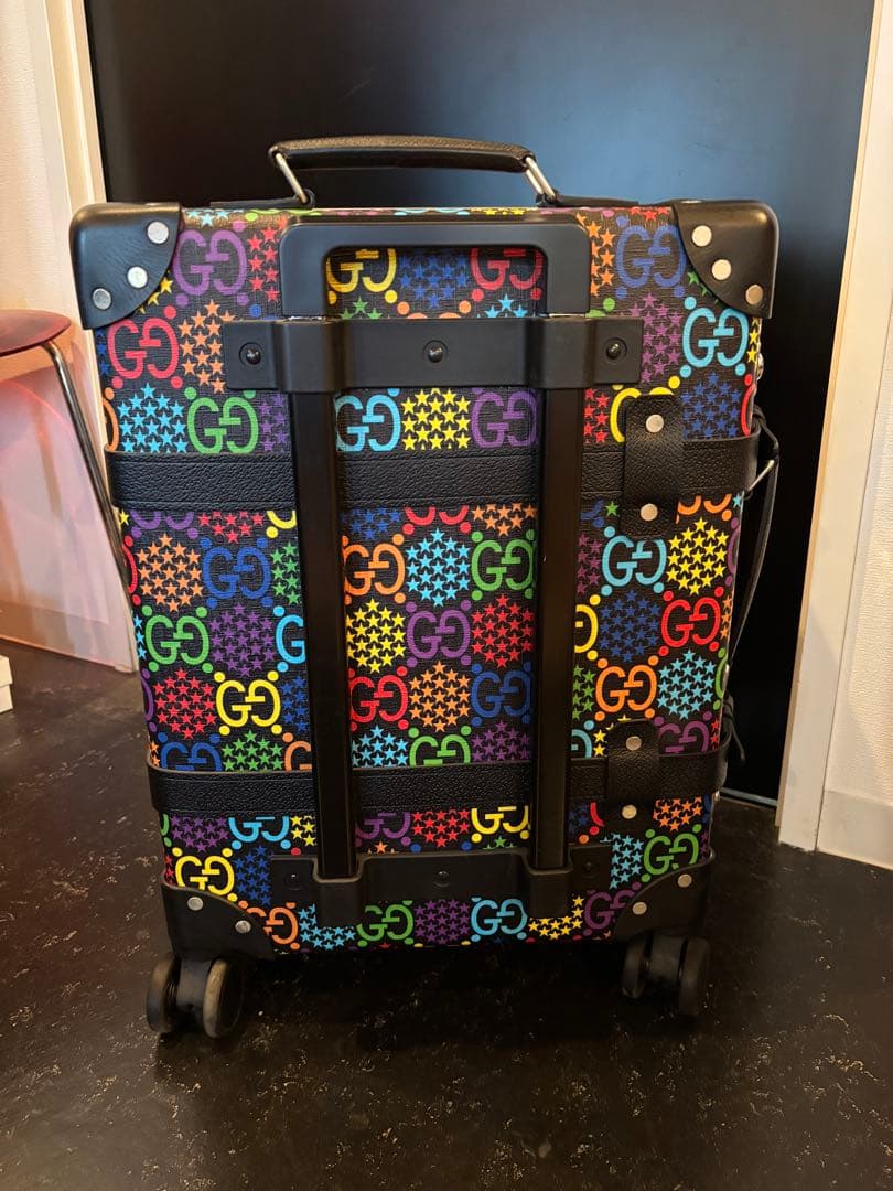GUCCI×グローブトロッター 2020 サイケデリック キャリーバックミケーレ