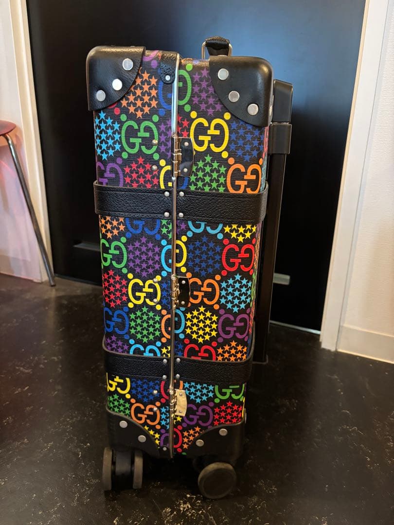 GUCCI×グローブトロッター 2020 サイケデリック キャリーバックミケーレ