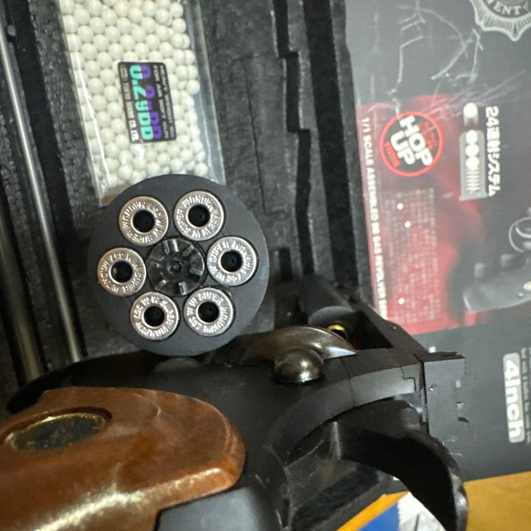 COLT PYTHON 357mag ガスガン 4インチ