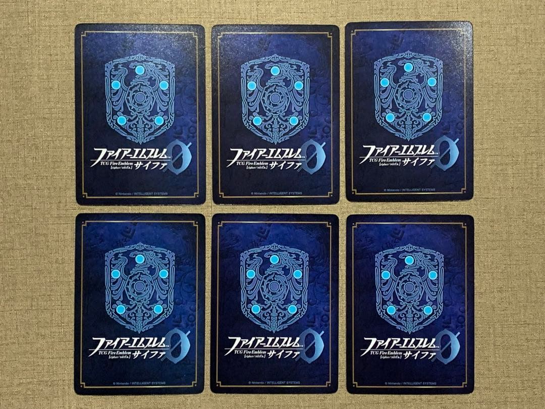ファイアーエムブレム サイファ　第6弾　SR＋　6枚セット