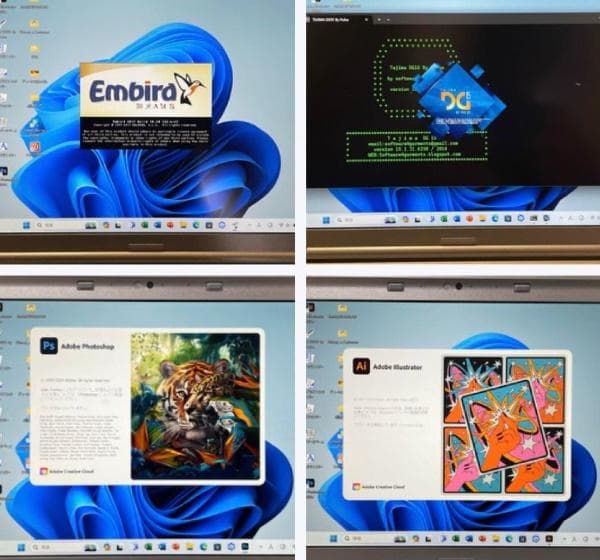 SV8 刺繍プロ11 ミシンPC ブラザー ジャノメ juki アップグレード1