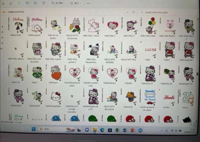 SV8 刺繍プロ11 ミシンPC ブラザー ジャノメ juki アップグレード1