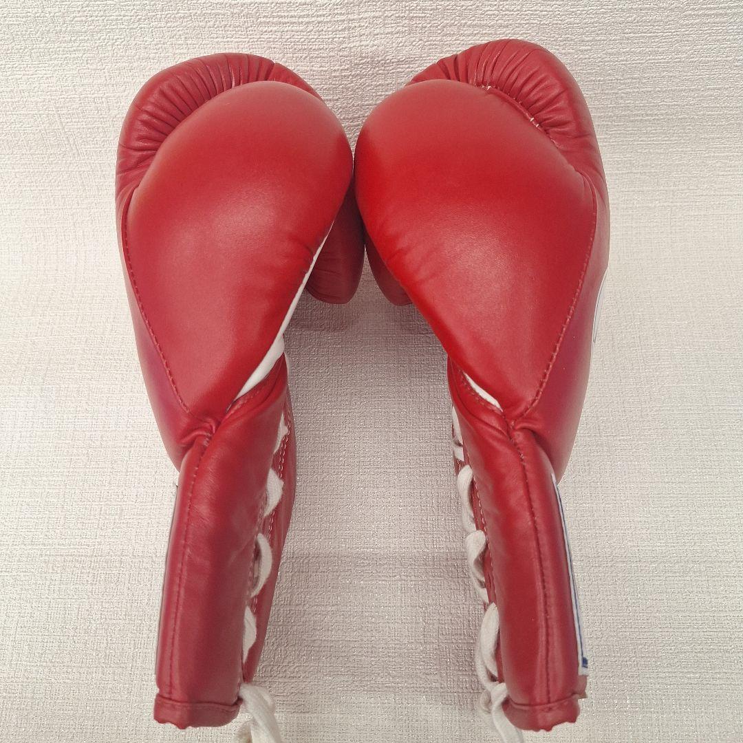 WINDY ボクシンググローブ 10 oz 赤 紐タイプ