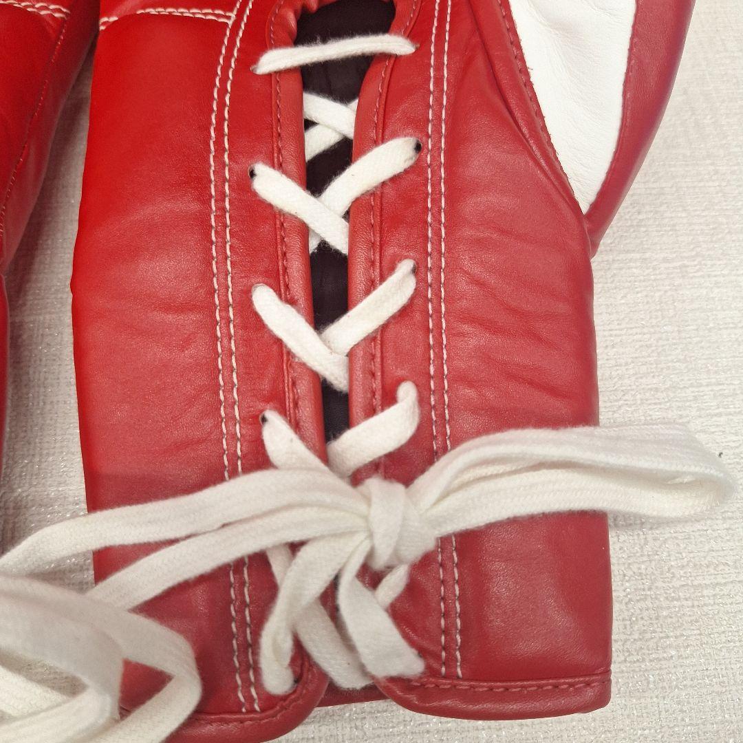 WINDY ボクシンググローブ 10 oz 赤 紐タイプ