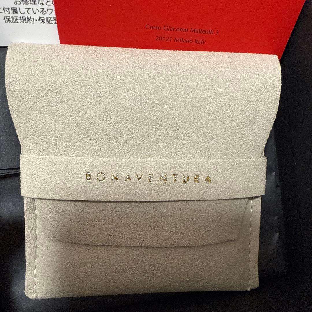 BONAVENTURA ラウンドピアス ゴールド(グレージュ)