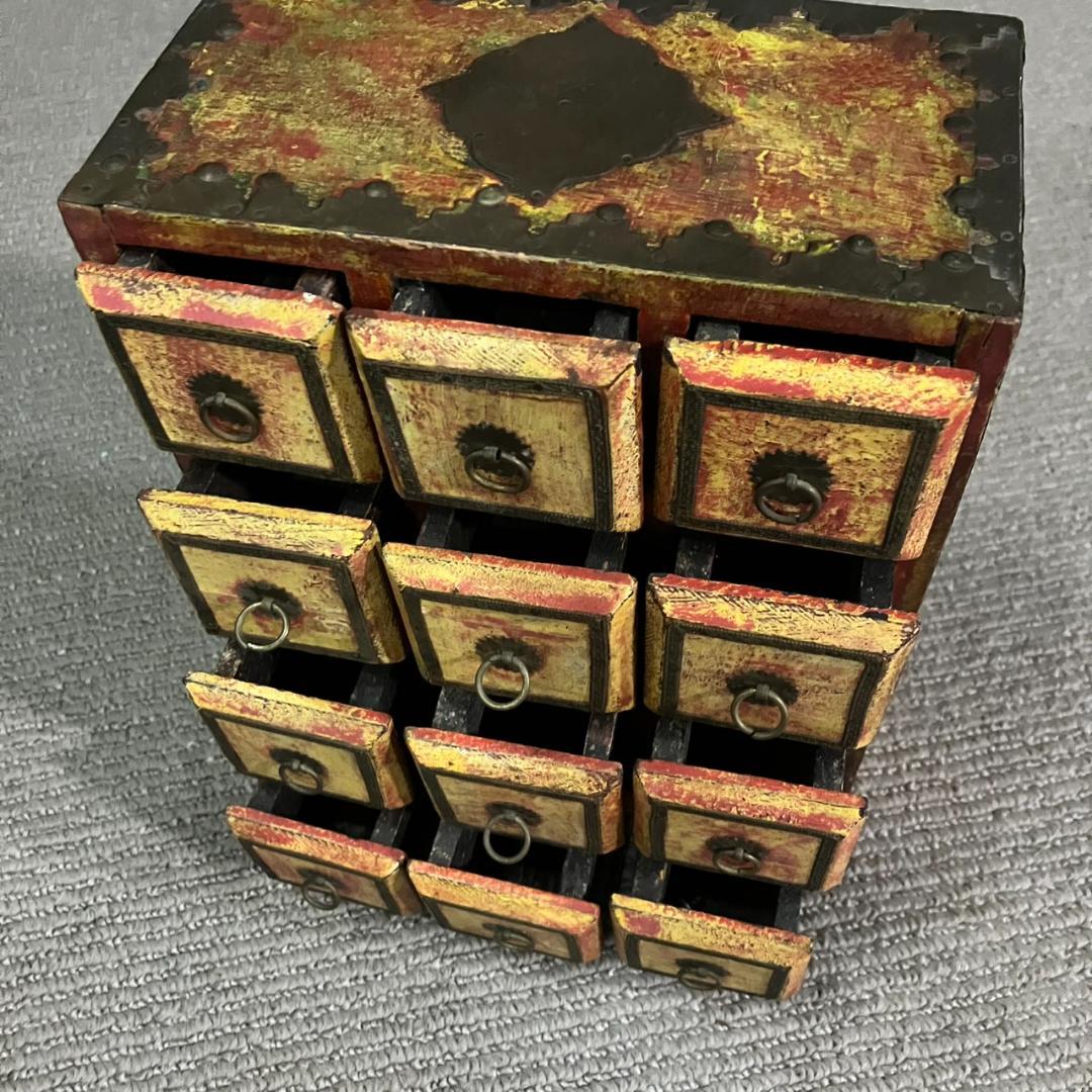 薬箪笥 薬棚 アクセサリー入れ 多引き出し