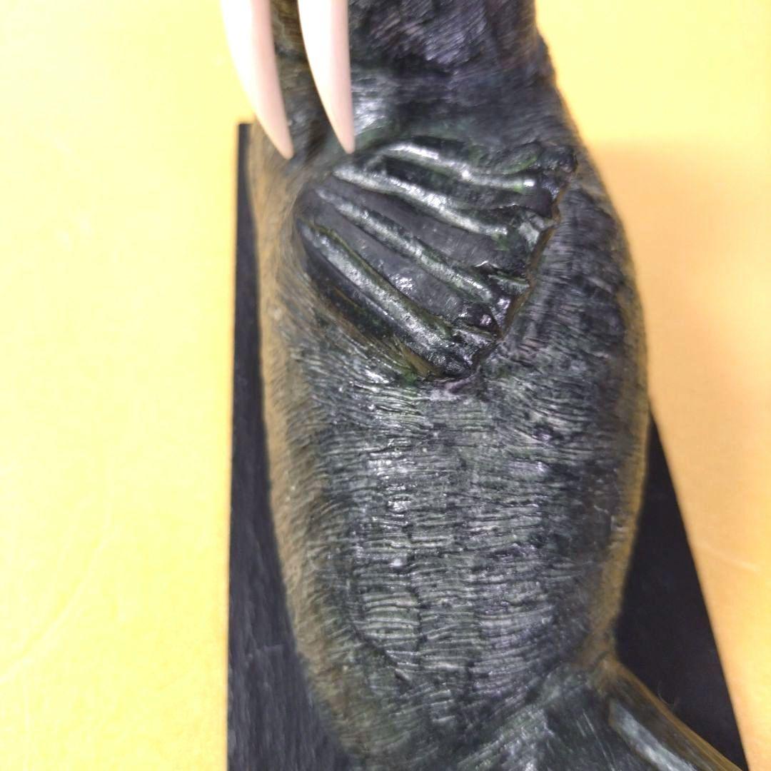 希少　ヴィンテージ　ウルフオリジナル　セイウチ　彫刻　カナダ製　海外工芸品