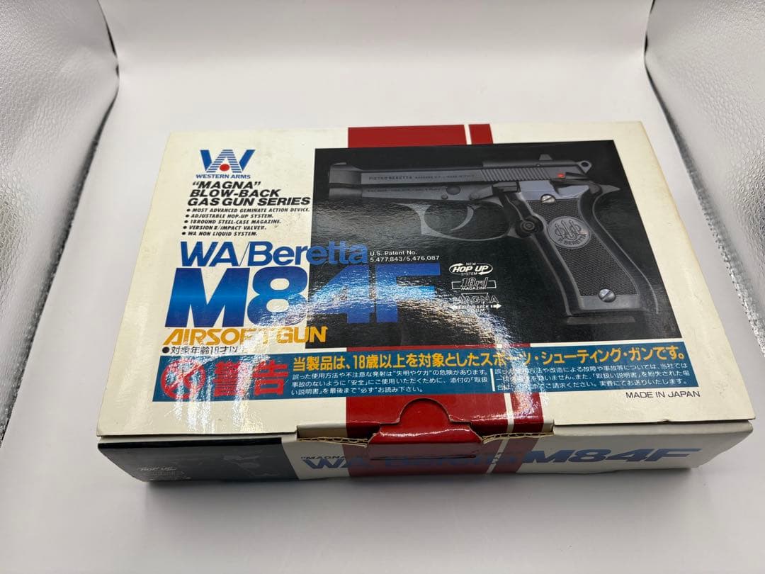 美品WA ウェスタンアームズ　Beretta M84F ベレッタ　新型マガジン付