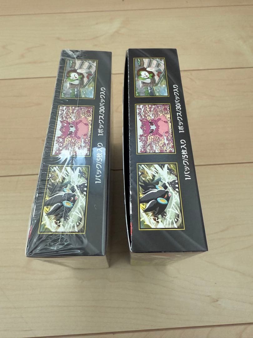 新品 未開封 ポケモンカード ムニキスゼロ 2BOX