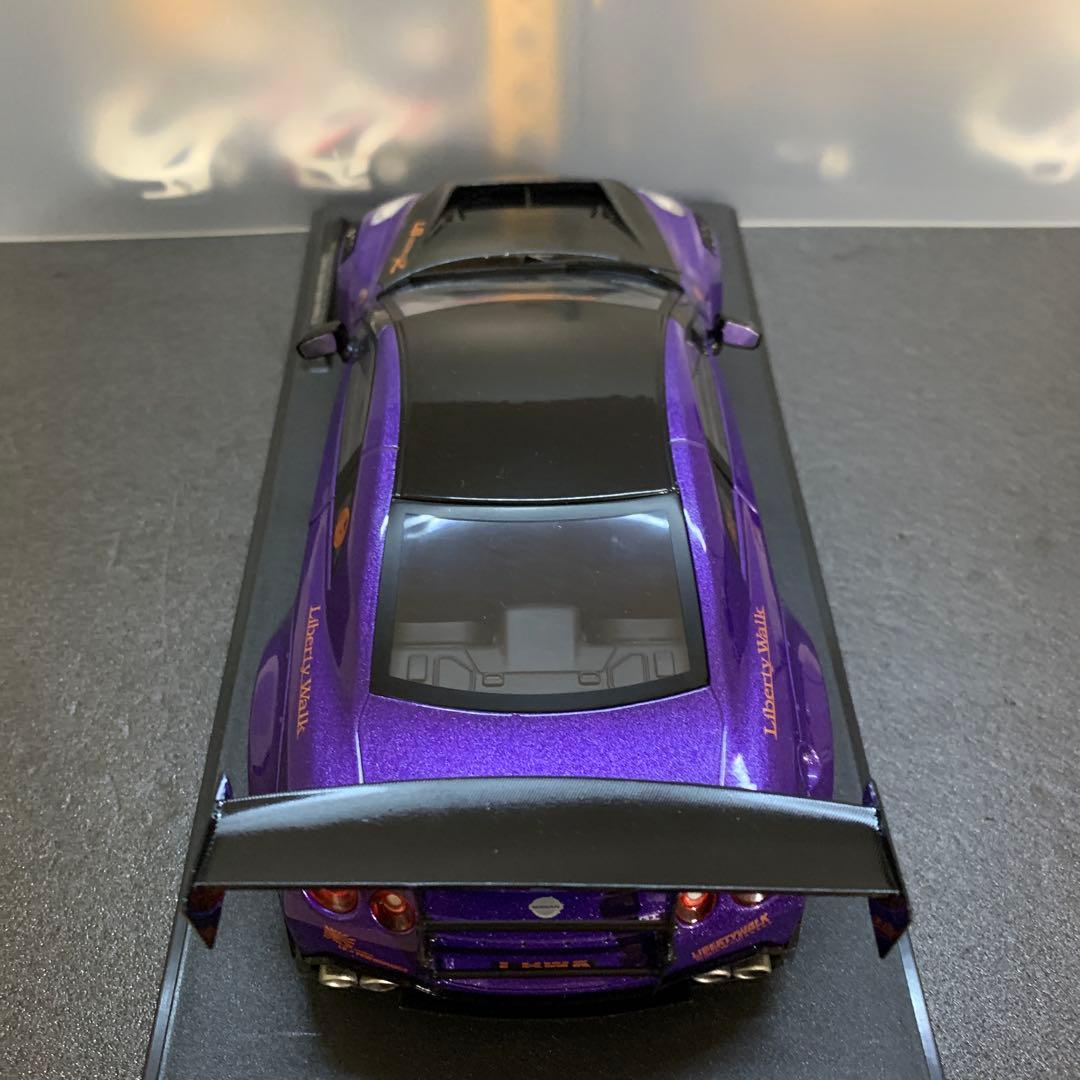 788 リバティウォーク LBWK R35 GT-R 1/18スケールミニカー