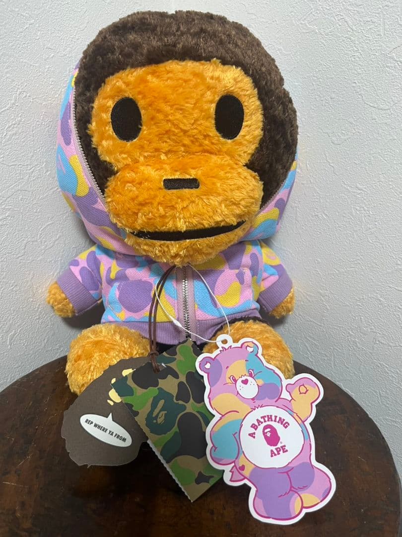 ケアベア × Bathing Ape マイロ コラボぬいぐるみ
