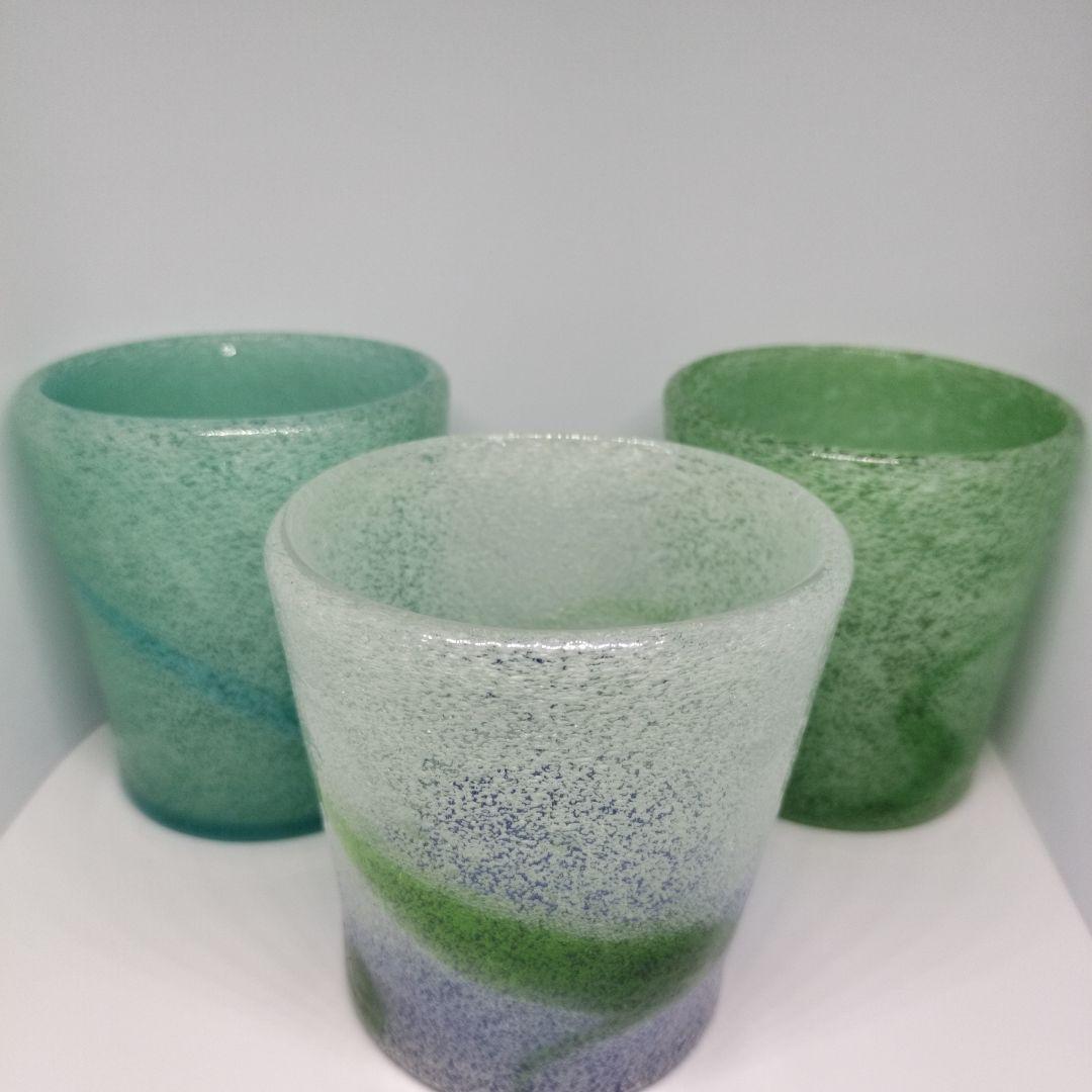 稲嶺盛吉さんのグラス3点セット