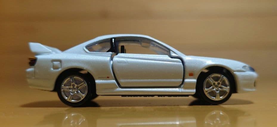 タカラトミートミカプレミアム　日産シルビア(s15) ホワイトパール限定色　白色