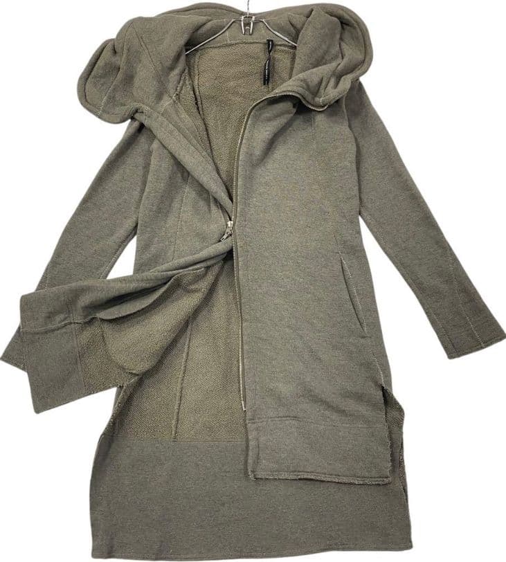 nude: masahiko maruyama フード付きロングパーカー