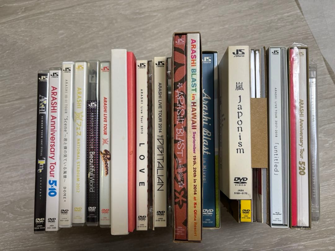 嵐　ライブDVD Best clip 16枚　まとめ売り