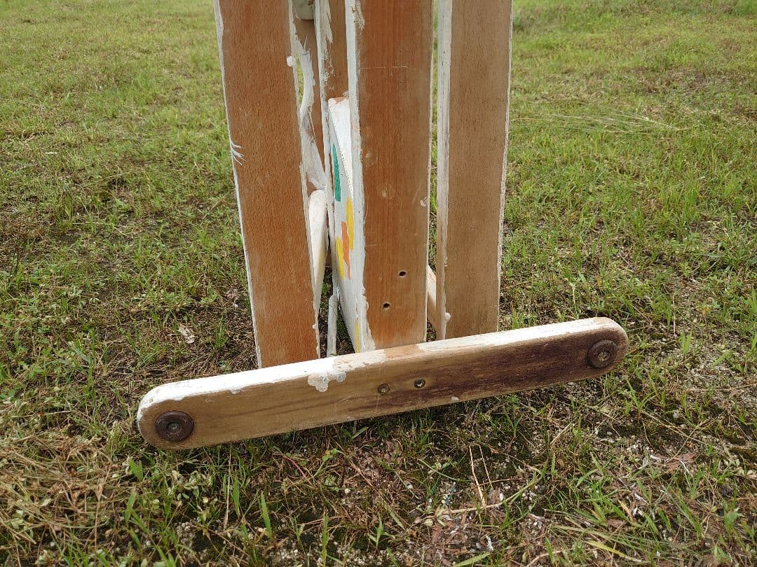 シーソー　木馬　水玉　オブジェ　アンティーク家具