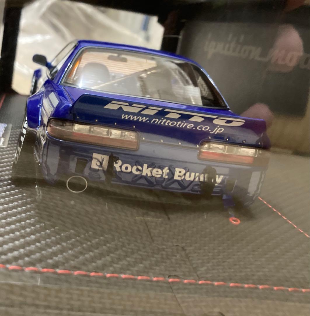 専用　イグニッションモデル　1/18 ロケバニ　S13シルビア