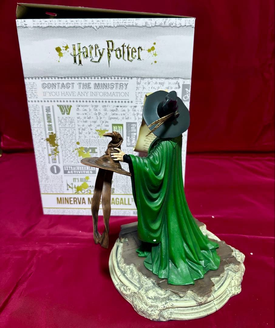 ハリーポッター　enesco マクゴナガル　エネスコ　組み分け帽子　フィギュア